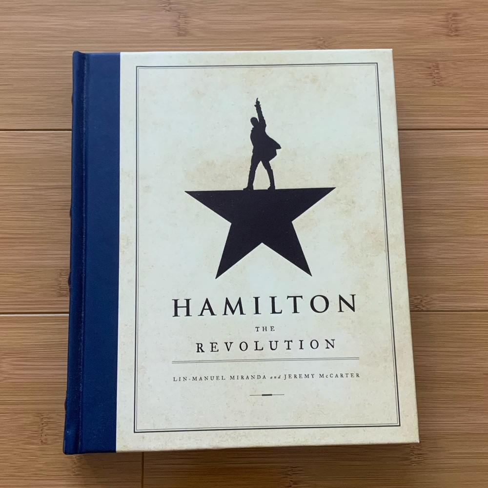 Hamilton the revolution musical book